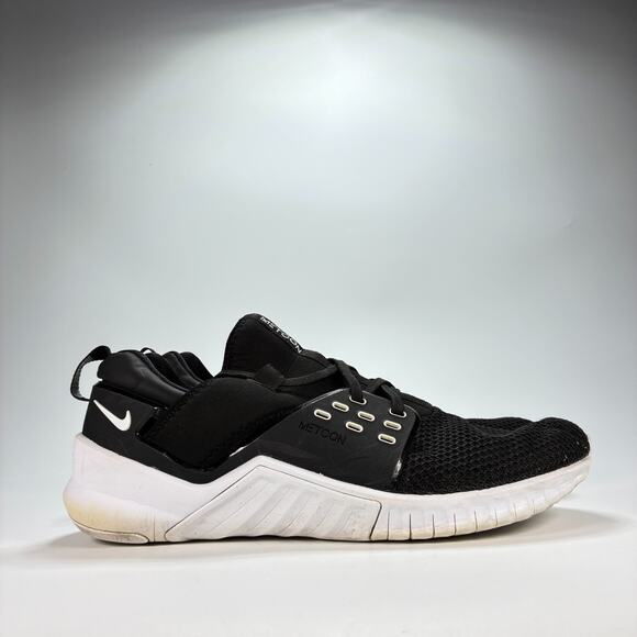 Nike Free Metcon 2Black Lightweight Cross Training Shoes AQ8306-004 Men's Sz 12 - Picture 1 of 10